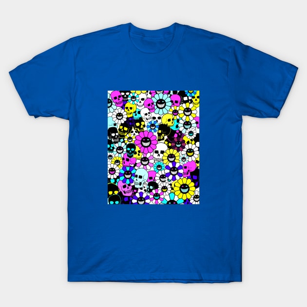 MURAKAMI (BLUE) T-Shirt by OLIVER HASSELL